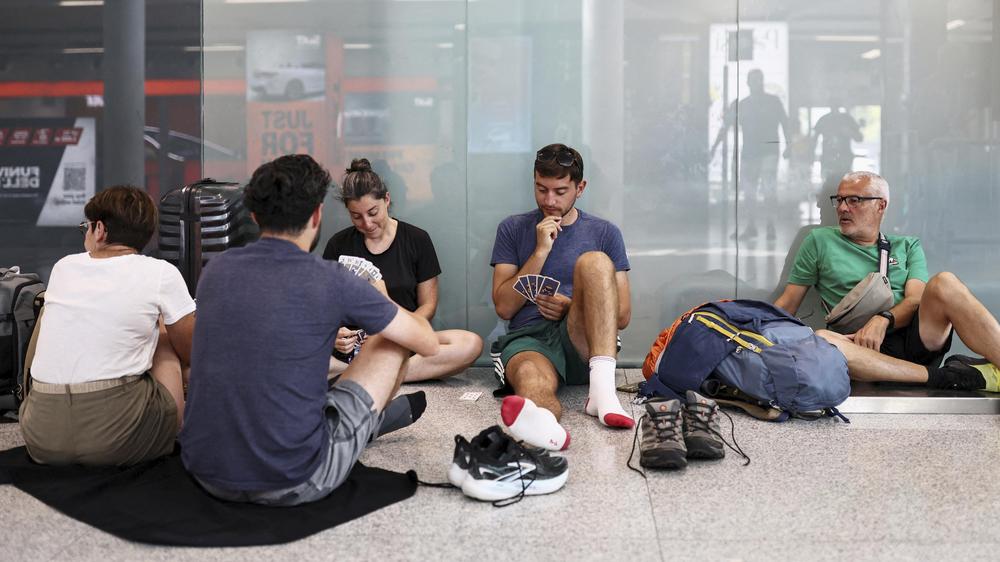Flughafen Catania Vulkan Ätna gesperrt