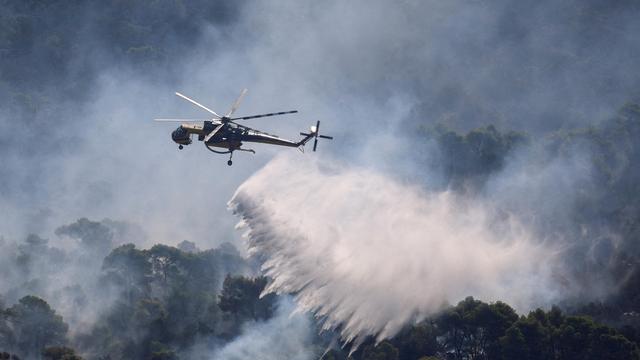 Waldbrände in Griechenland: Löschflugzeuge in Griechenland sind wieder im Einsatz