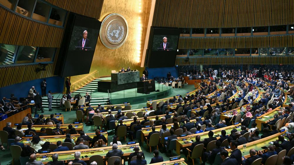 UN-Resolution Meeresspiegel Anstieg Klimawandel António Guterres