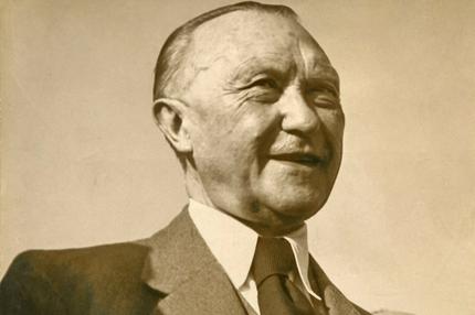 Konrad Adenauer: Konrad Adenauer (Aufnahme circa 1950)