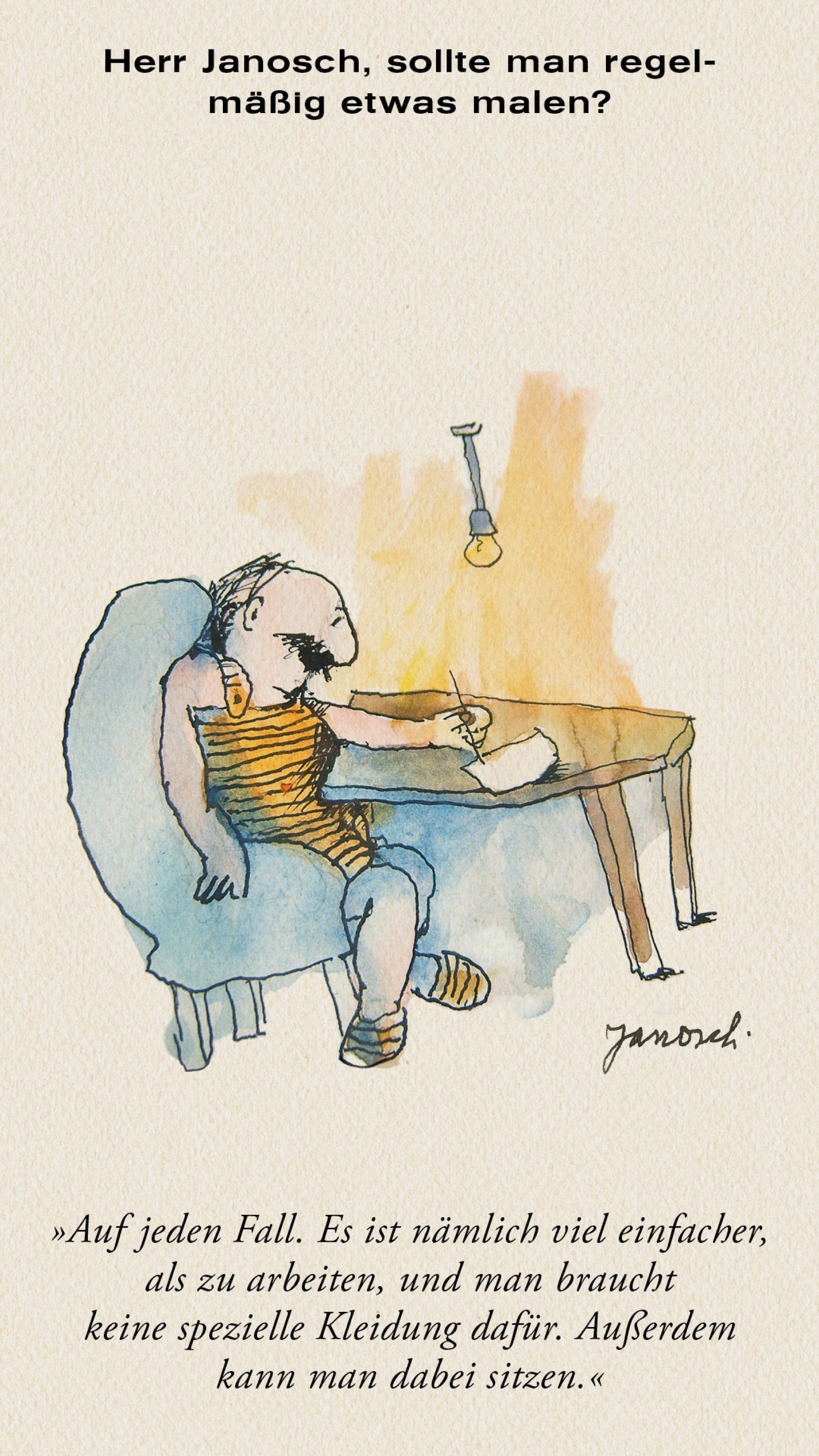 Janosch Herr Janosch, wie war das Jahr? ZEITmagazin