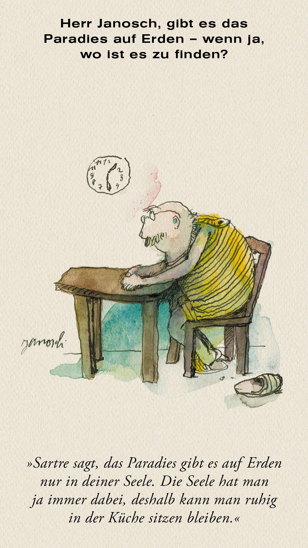 Janosch Herr Janosch, wie war das Jahr? ZEITmagazin