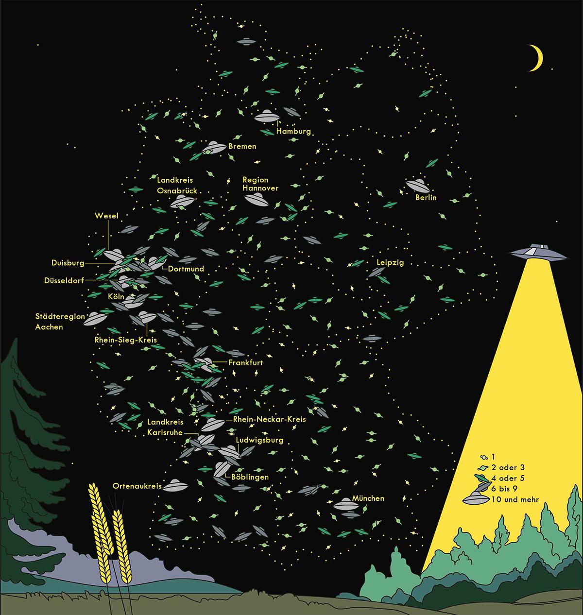 Deutschland: Ufo-Sichtungen | ZEITmagazin