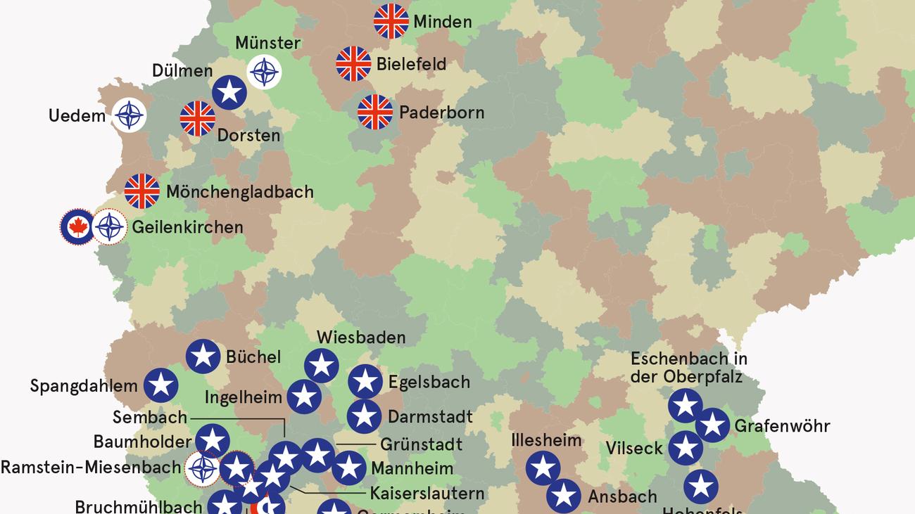 Deutschland: Standorte ausländischen Militärs | ZEITmagazin