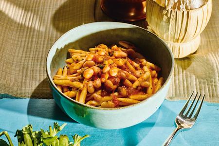 Pasta Mit Bohnen Eine Pasta Furs Gemut Zeitmagazin