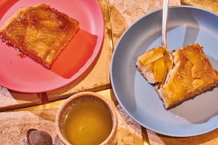 Kuchen Mit Karamellisierten Apfeln Franzosischer Apfelkuchen Zeitmagazin