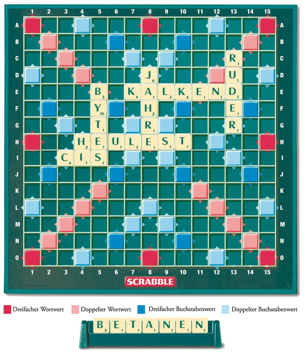 Brettspiel Scrabble ZEITmagazin