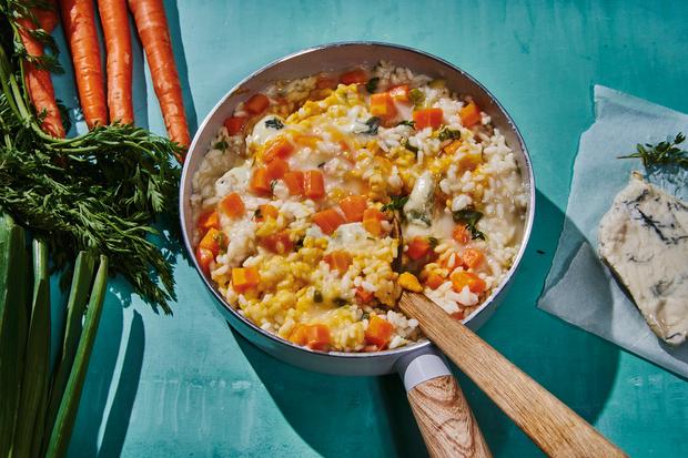 Risotto mit Karotten und Gorgonzola: Mehr Butter wagen | ZEITmagazin