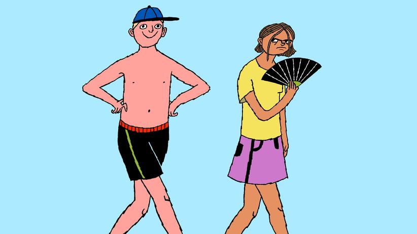 Stilberatung: Kann man oben ohne durch die Stadt bummeln?