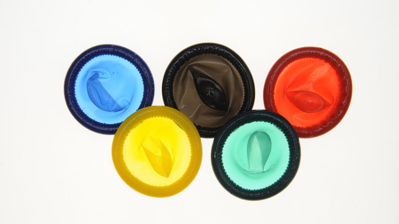 Kondome bei Olympia: Gib Gummi