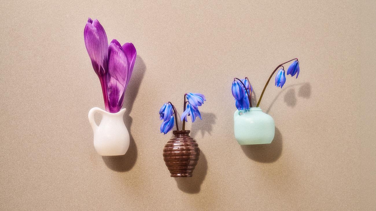 Miniaturvase: Für ganz zarte Pflänzchen