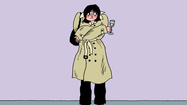 (+) Jacke in Gesellschaft: Die Jacke erst mal anbehalten?