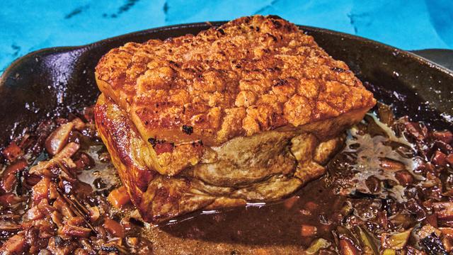 Bild: Schweinsbraten: Ofenknuspriger Schweinsbraten 