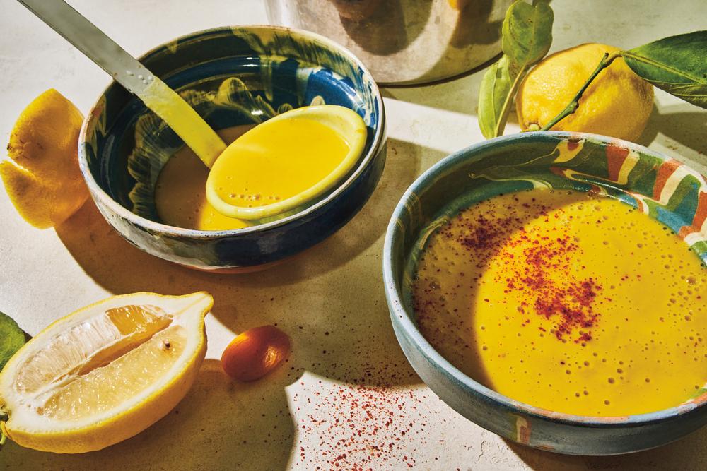 Linsensuppe: Linsensuppe mit getrockneten Aprikosen