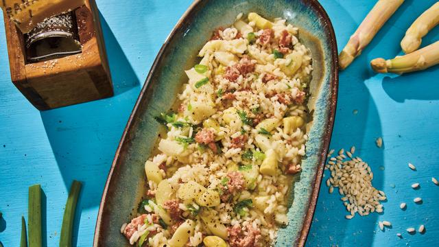 Spargelrisotto: Das gewisse Extra