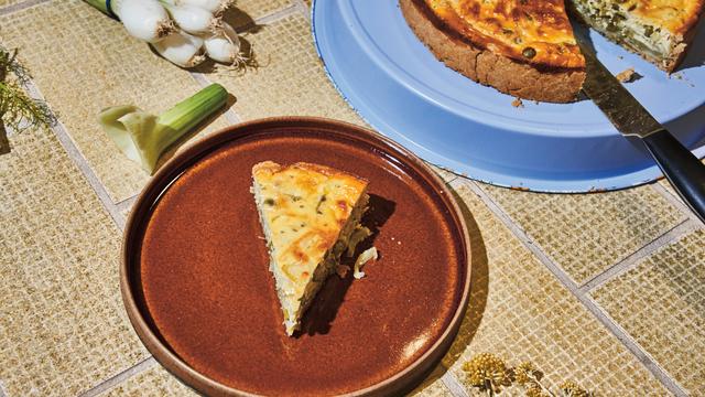Quiche mit Fenchel und Edamame: Ausgezeichnet gebacken