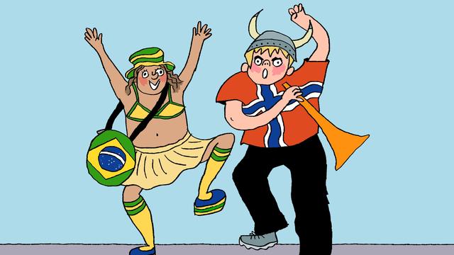 Fankleidung: Flagge zeigen, Geschmack verlieren?