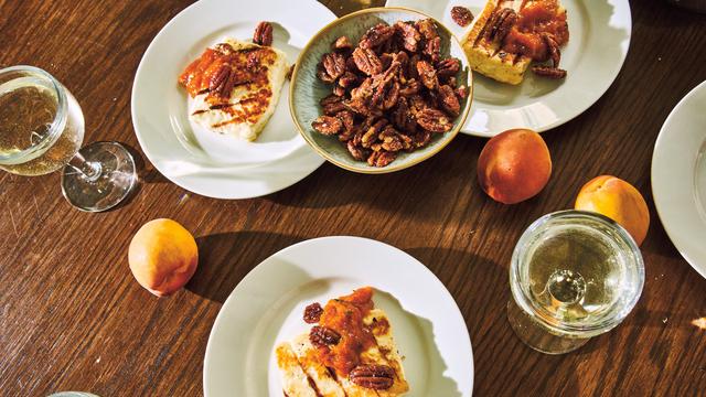Süßer Halloumi: Sommerlich Süßsauer