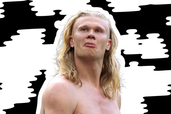 Erling Haaland: Der Fußballer Erling Braut Haaland, 25, hat vom Leben etwas verstanden.