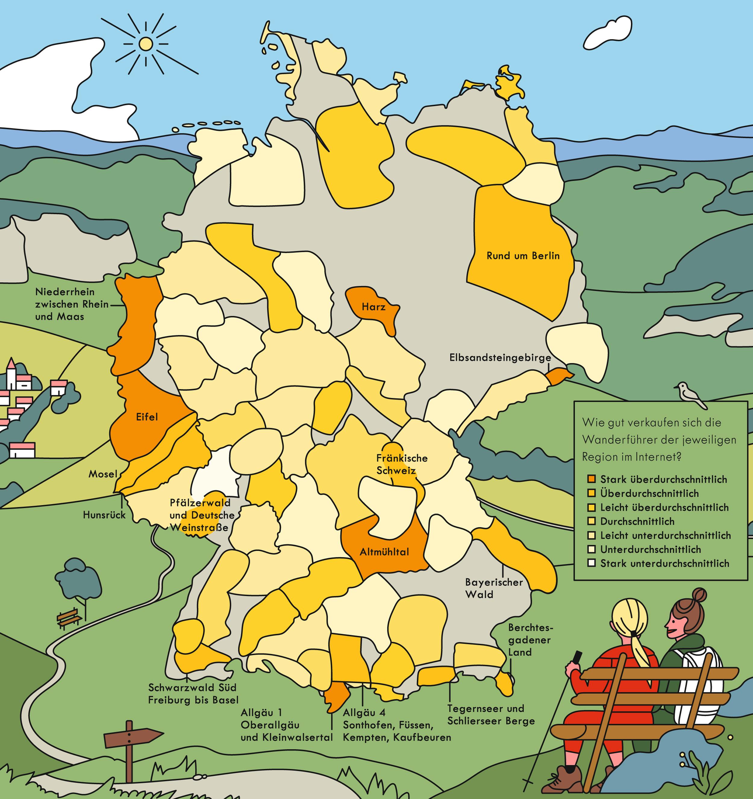 Tagestouren: Beliebte Wanderregionen | ZEITmagazin