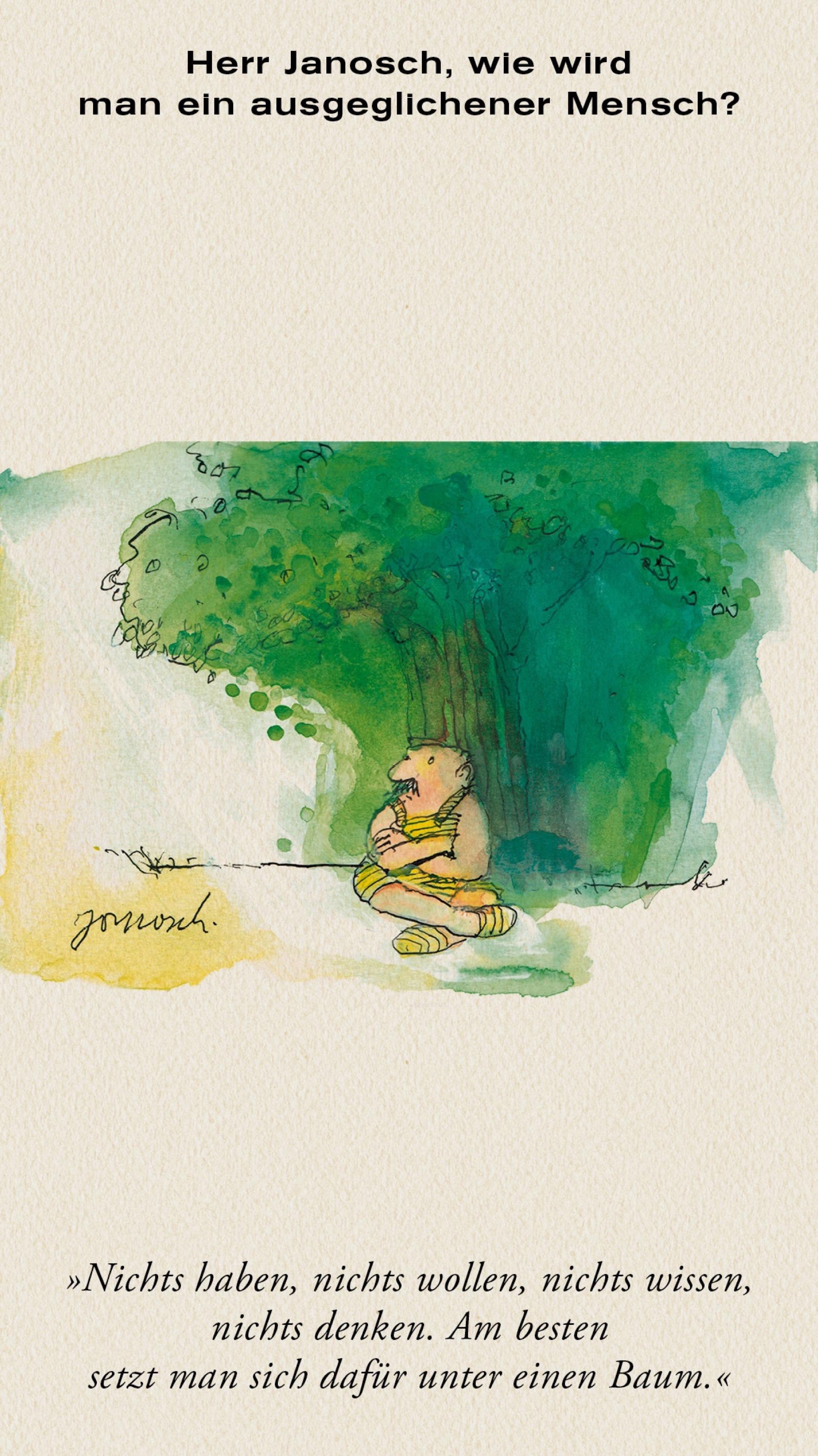 Janosch Herr Janosch, was machen Sie denn da? ZEITmagazin