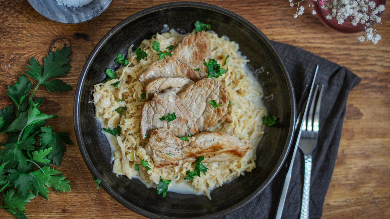 Sauerkraut-Schnitzel: Schnitzelchen im Sauerkraut-Himmel | ZEITmagazin