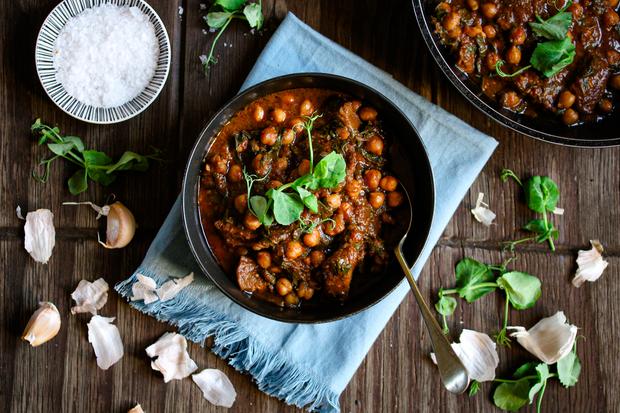 Heißer Ofengemüse Rezepte Eintopf für kühlere Tage