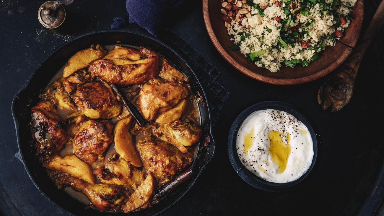 Hähnchen-Tajine mit Quitte: Lichterfest im Tontopf | ZEITmagazin