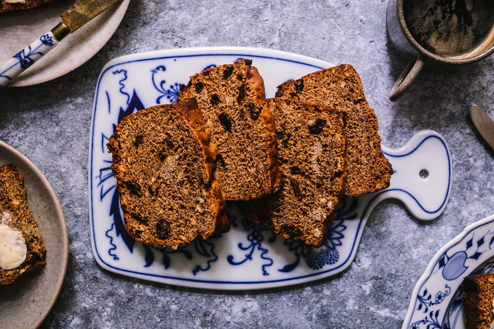 Holländischer Frühstückskuchen: Ein Stück Ontbijtkoek, alstublieft ...