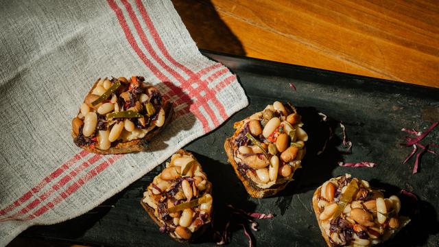 Weiße-Bohnen-Crostini: Das interessiert mich die Bohne!