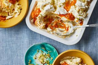 Aprikosen-Limoncello-Mascarpone-Dessert: Benjamina Ebuehis Aprikosen-Limonecello-Mascarpone-Dessert.