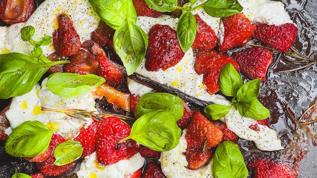 Geröstete Erdbeeren: Hui statt Pfui!