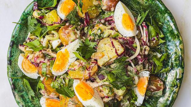 Kartoffelsalat mit Dosenfischöl-Dressing: Zu gut zum Wegwerfen