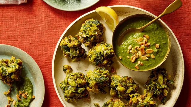 Frühlingszwiebel-Spinat-Pakora: Pakoras packen doch jeden!