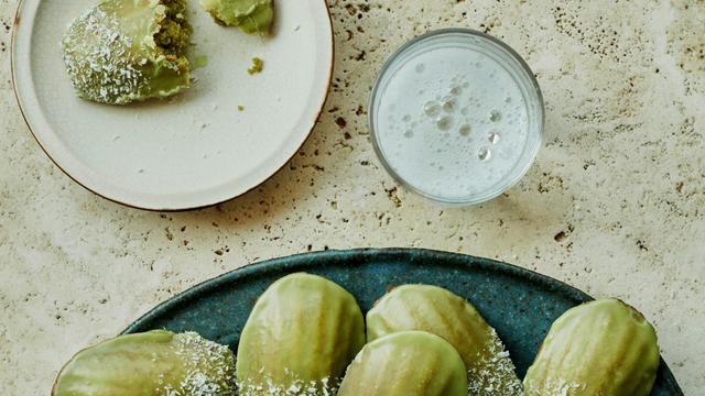 Matcha-Madeleines: Grüne Welle für Gebäck