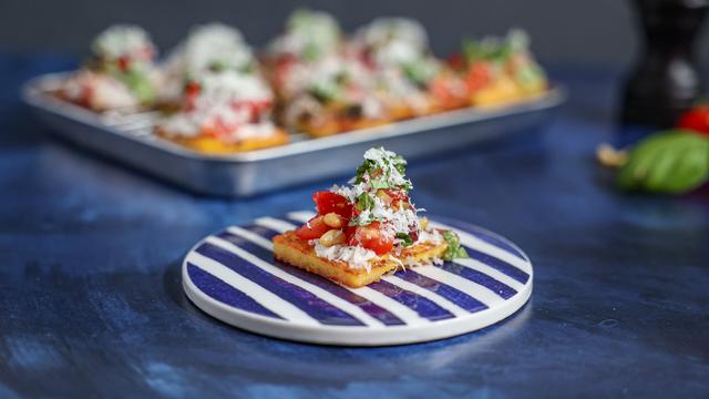 Polenta-Häppchen: Tu mal lieber die Häppchen