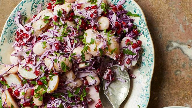 (+) Rosa Kartoffelsalat: Rosarot ohne Brille genießen