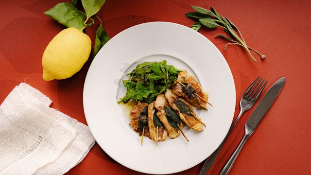 Saltimbocca vom Bressehuhn: Ich wollt, ich hätt dieses Huhn