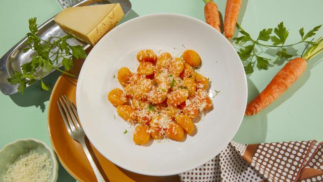 Karotten-Gnocchi: Die Krönung der Karotte