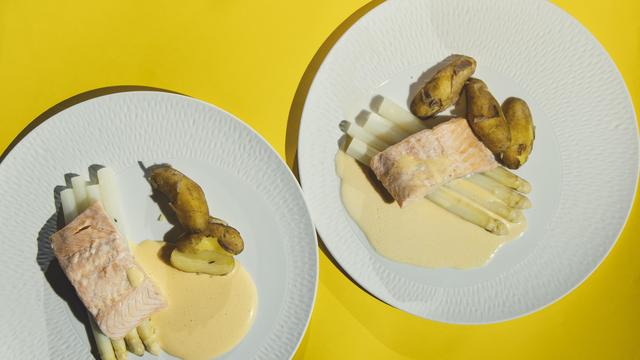 Lachs mit Spargel: Mit Spargel im Duett spielt Lachs nur die Nebenrolle