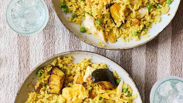 (+) Kedgeree : Reis bei die Fische