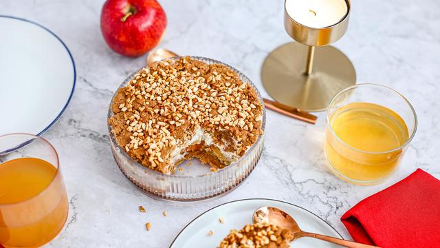 (+) Bratapfel-Tiramisu: Eine Schicht Glück. Und noch eine Schicht Glück. Und noch ...