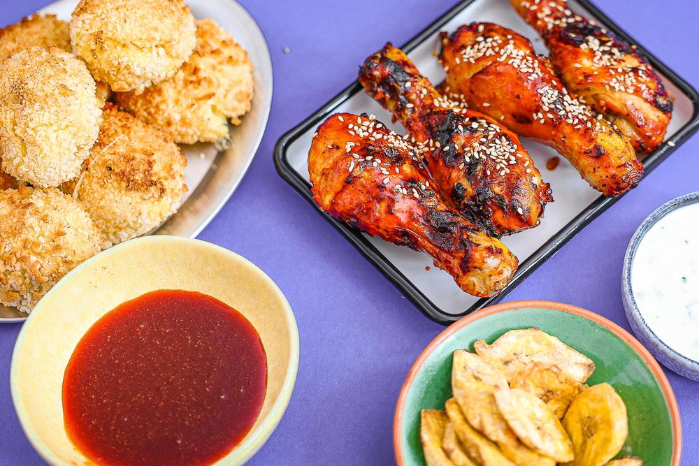 Fingerfood aus dem Airfryer: Gleich drei verschiedene Fingerfood-Optionen aus dem Airfryer. Gleich wird gesnackt!