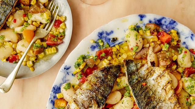 Gegrillte Makrele: Ein bisschen Meer aus dem Garten