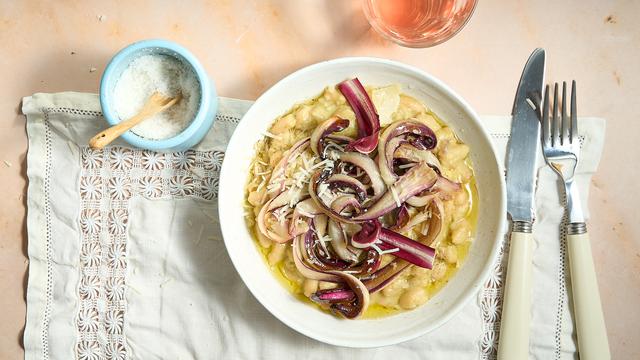 Bohnotto mit Radicchio: Risotto ohne Reis ist auch sehr nice