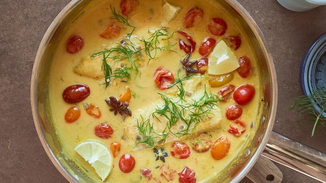 (+) Pochierter Winterkabeljau: Warm wie Winterkabeljau