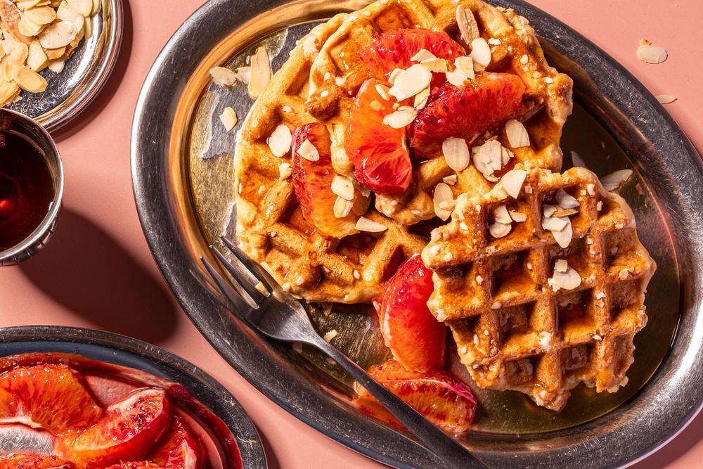 Belgische Waffeln mit Sauerteig: Belgische Waffeln mit Sauerteig