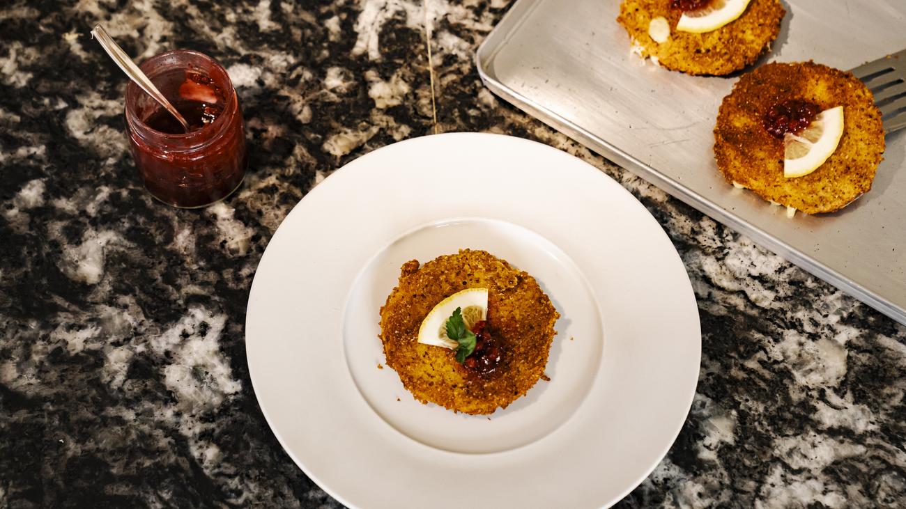 Cordon bleu aus Sellerie: Es gibt Sellerie, Chérie!