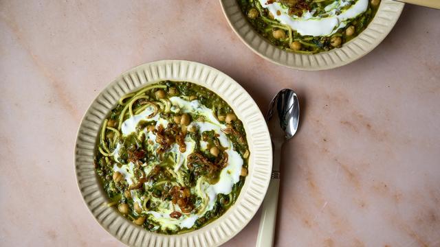 (+) Ash-e Reshteh: Lieblingsfarbe: Suppengrün