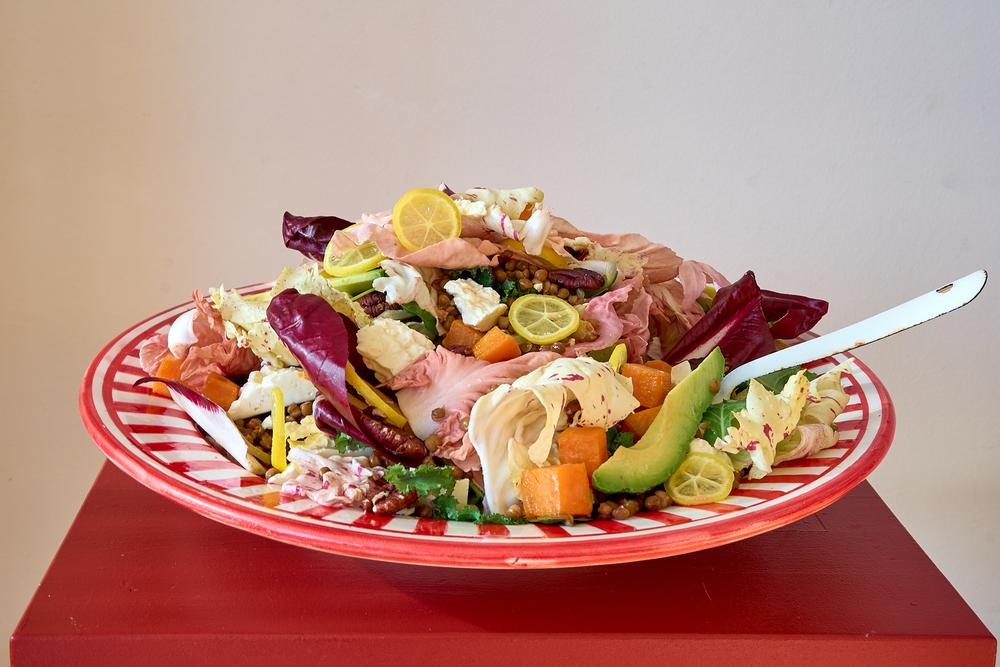 Radicchio-Salat: Was haben wir denn da angerichtet? Radicchio-Salat!